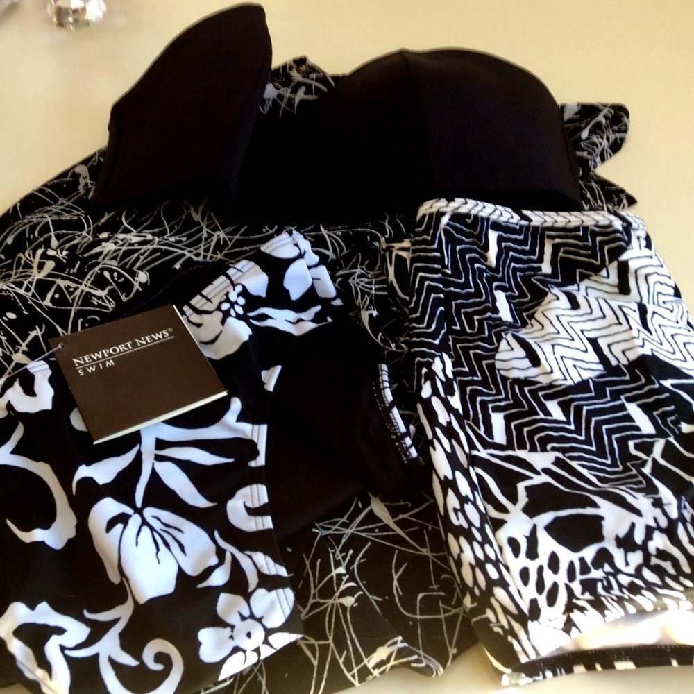 Six Piece Swimwear Ensemble